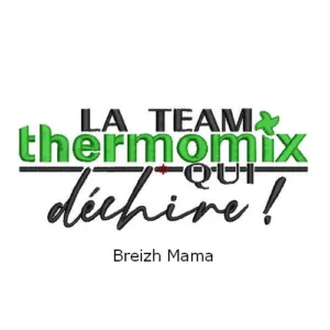 Motif broderie thermomix