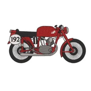 Motif broderie Moto Ducati GSI 1954