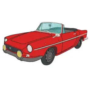 Motif broderie Renault Floride