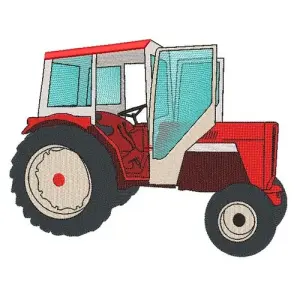 Motif broderie tracteur Mc Cormick